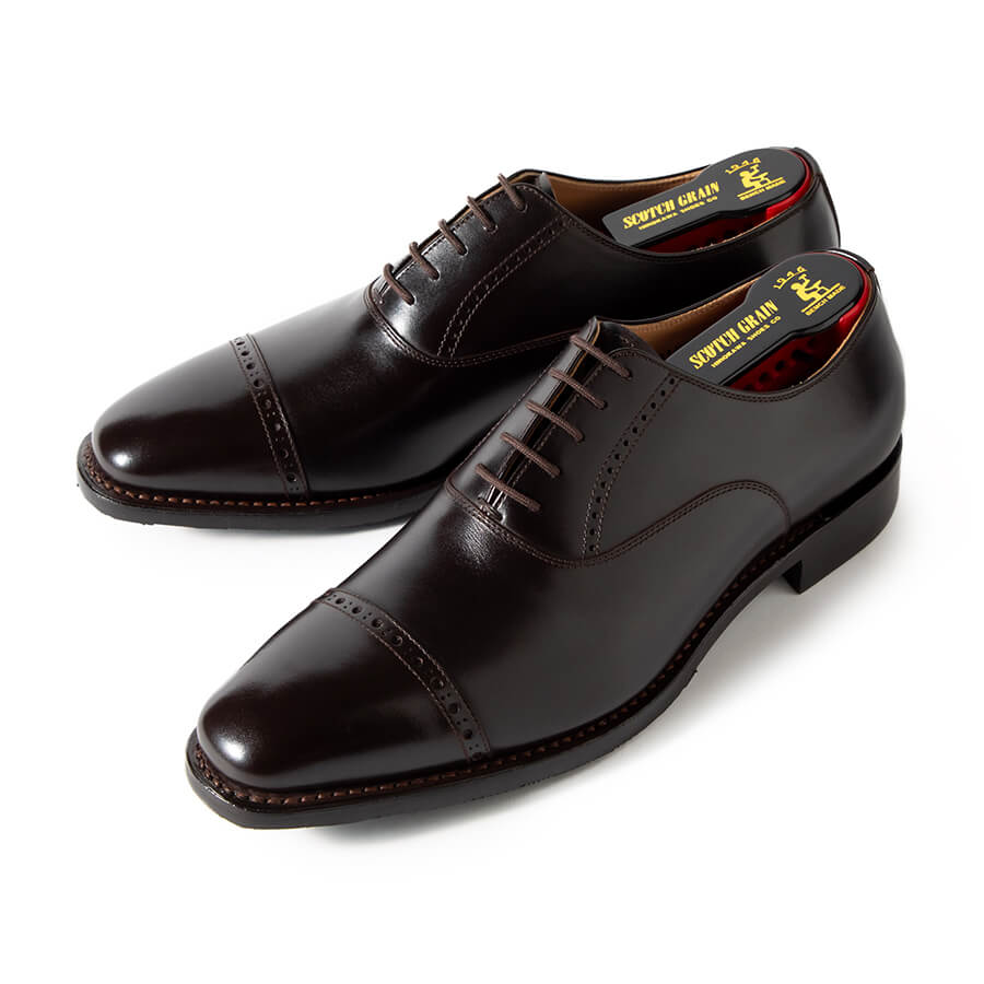 【SCOTCH GRAIN】ストレートチップ　表参道店開店記念モデル　26.5 パンチドキャップ | スコッチグレイン｜SCOTCH GRAIN｜オフィシャル