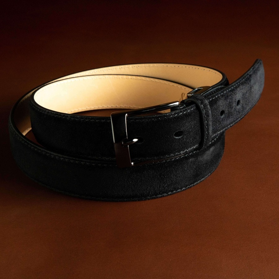スエードベルト（ブラック） | スコッチグレイン｜SCOTCH GRAIN