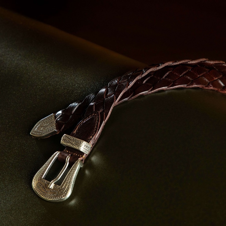 メッシュベルト（ダークブラウン） | スコッチグレイン｜SCOTCH GRAIN