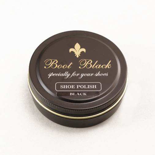 SHOE POLISH（油性）ブラック BOOTSP-BL